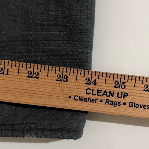 Levi's Men's Charcoal gray green long sleeve sherpa lined Shirt Jacket sz Large - Picture 9 of 16